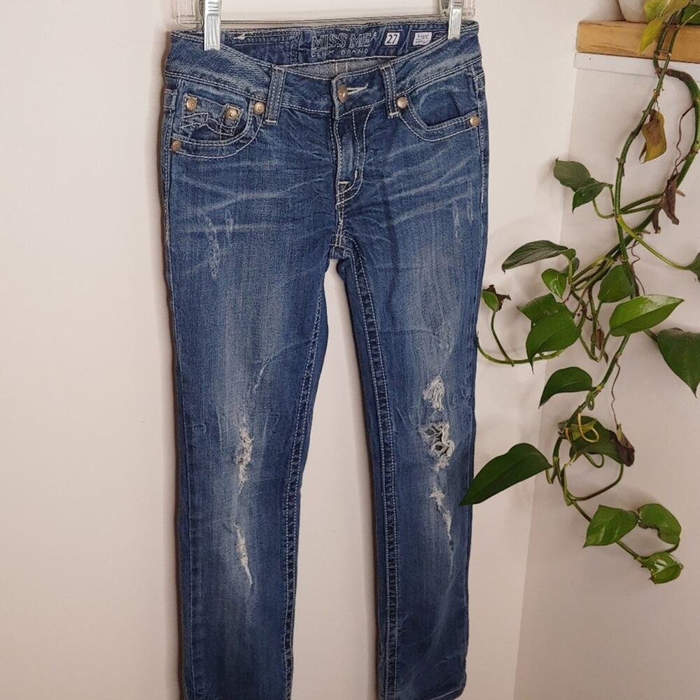 Miss Me Sunny Straight Jeans, 27